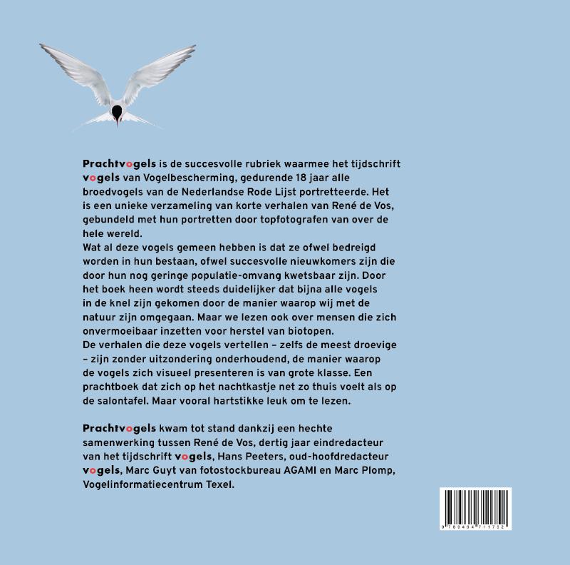 Achterkant van Prachtvogels