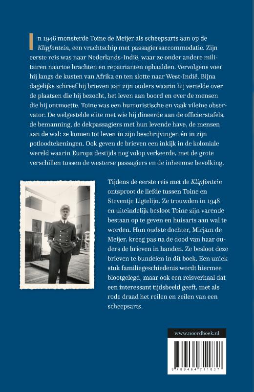 Achterkant van Op reis met de Klipfontein