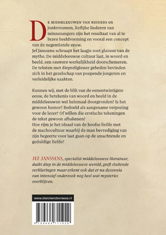 Achterkant van De liederlijke middeleeuwen