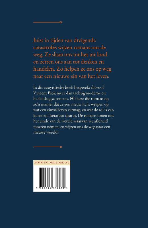 Achterkant van Een nieuwe zin van het leven