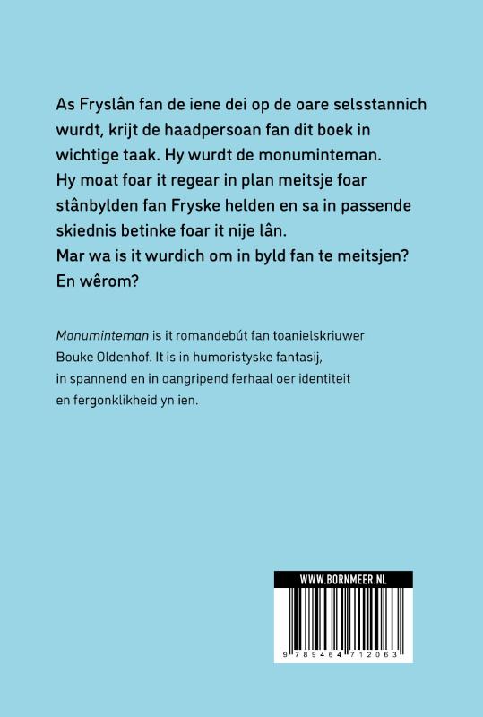 Achterkant van Monuminteman