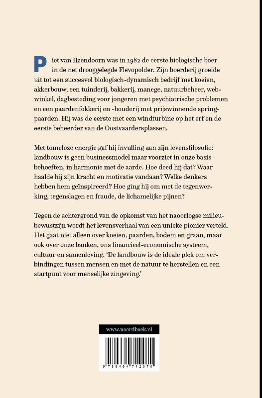 Achterkant van Landbouw voor iedereen