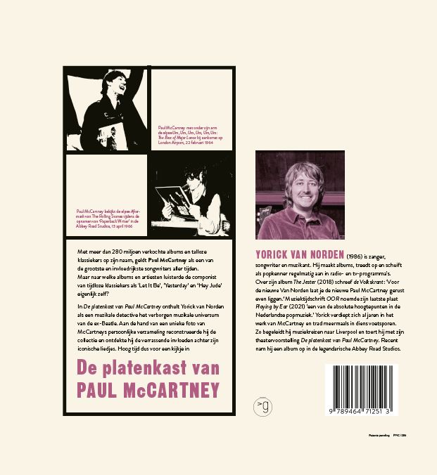 Achterkant van De platenkast van Paul McCartney