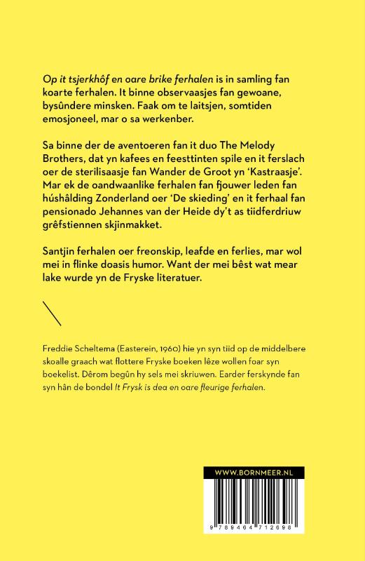 Achterkant van Op it tsjerkhôf en oare brike ferhalen
