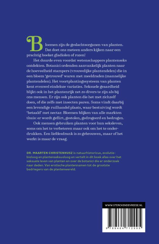 Achterkant van Liefde in de plantenwereld