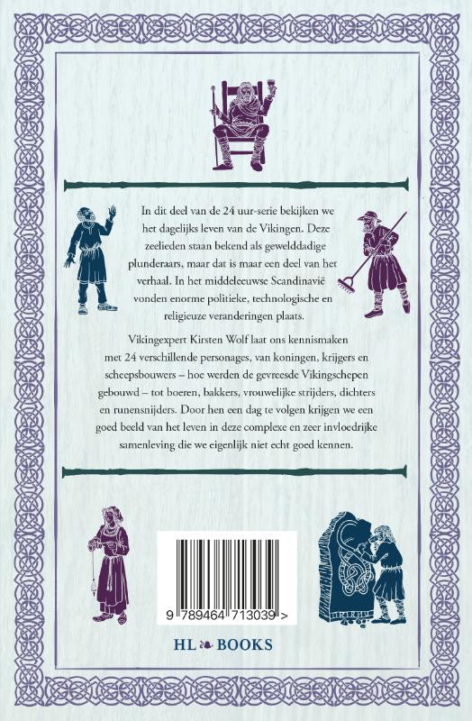 Achterkant van 24 uur bij de Vikingen