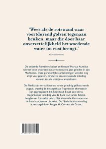 Achterkant van de geïllustreerde meditaties