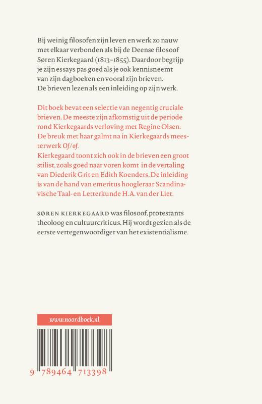 Achterkant van Brieven