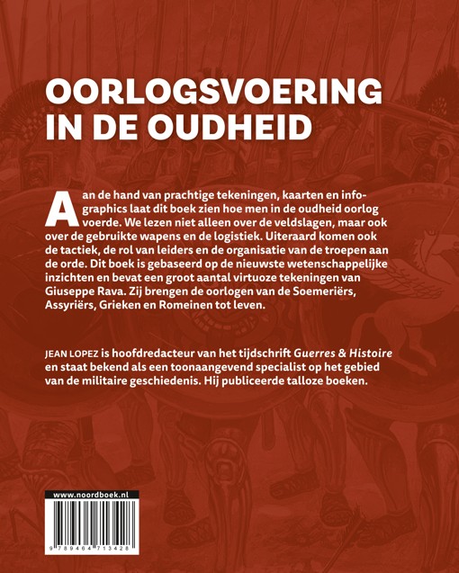 Achterkant van Oorlogsvoering in de oudheid