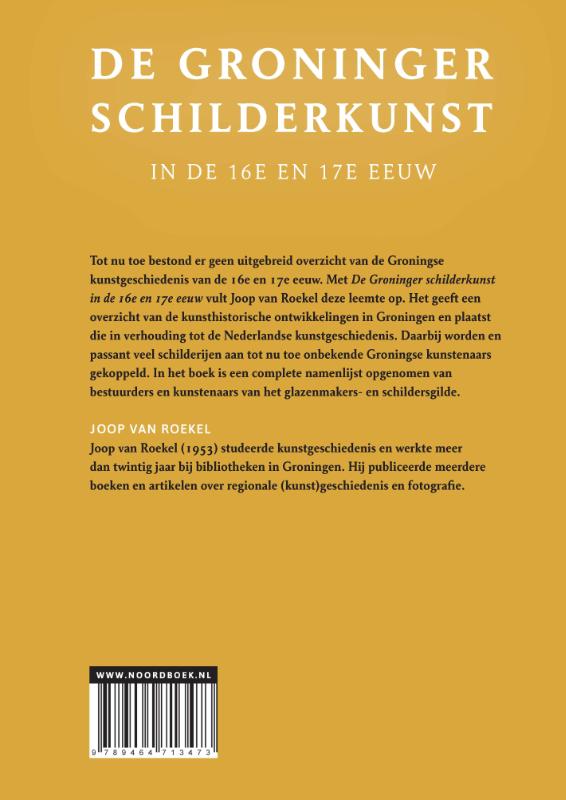 Achterkant van De Groninger schilderkunst