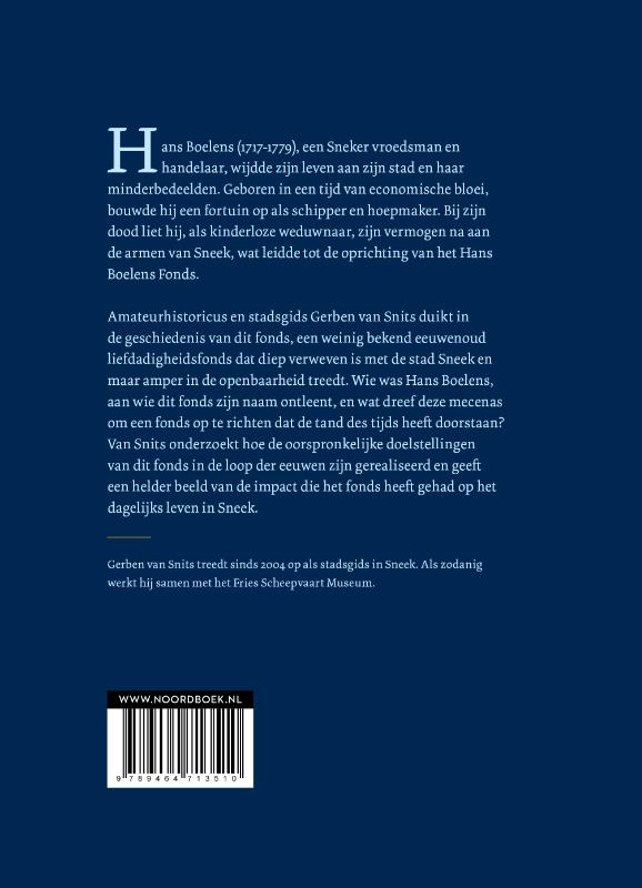 Achterkant van Hans Boelens (1717-1779)
