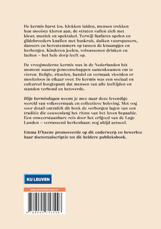 Achterkant van Blije kermisdagen
