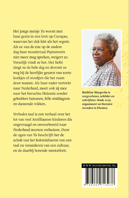 Achterkant van Verboden taal