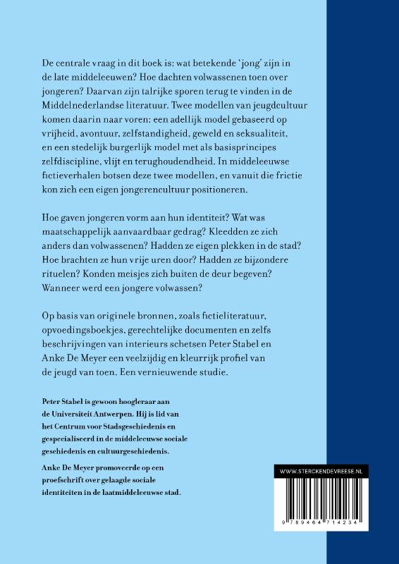 Achterkant van De jeugd van tegenwoordig