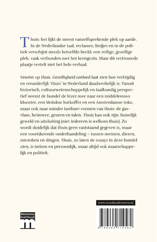 Achterkant van Venster op thuis