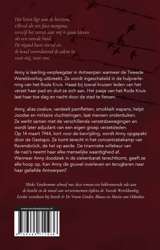 Achterkant van Zwaluwen keren altijd terug