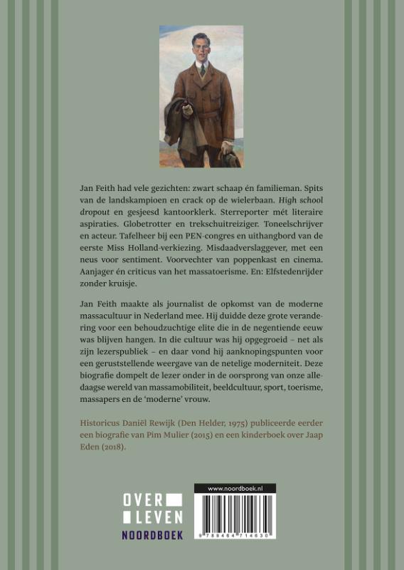 Achterkant van Jan Feith (1874-1944)