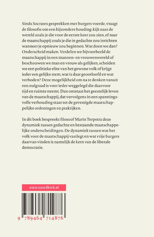 Achterkant van Onderscheid maken