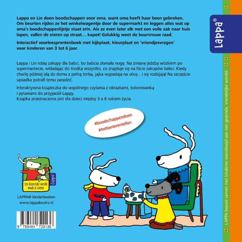 Achterkant van Lappa doet boodschappen (NL-PO)