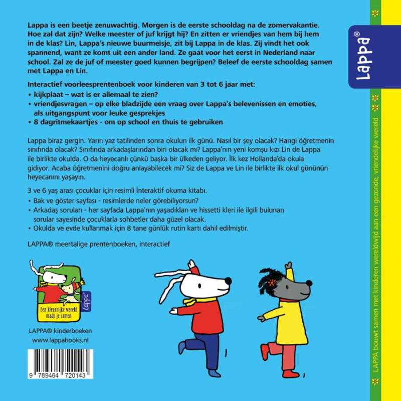 Achterkant van Lappa gaat naar school/Lappa okula gidiyor (NL-TU)