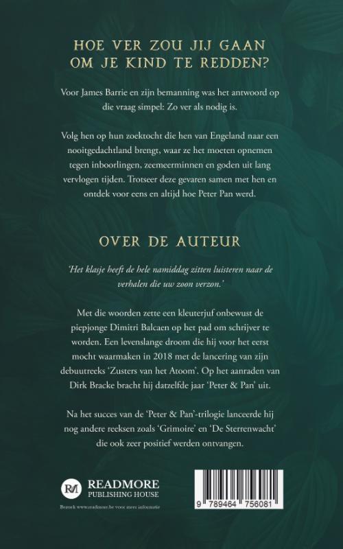 Achterkant van Peter & Pan