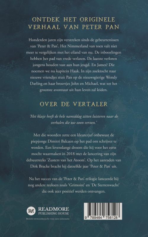 Achterkant van Peter & Wendy