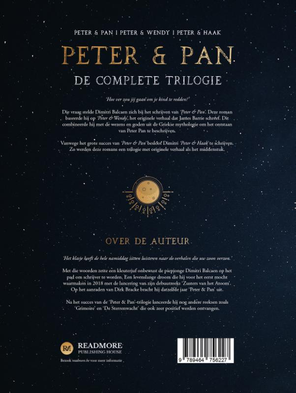 Achterkant van Peter & Pan - Omnibus