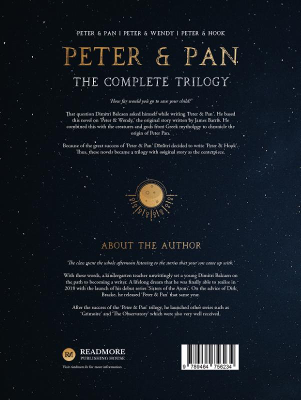 Achterkant van Peter & Pan