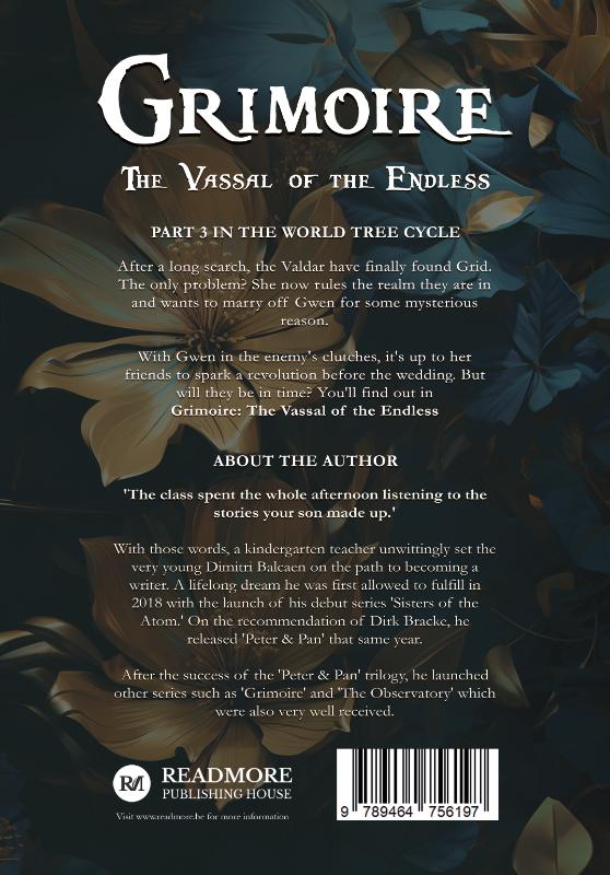 Achterkant van The vassal of the endless