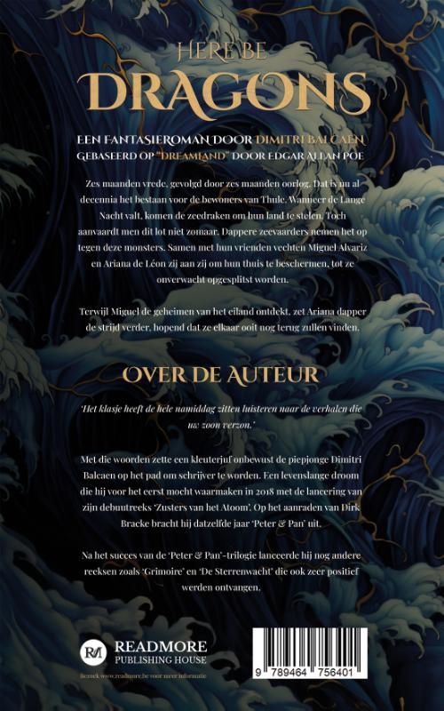 Achterkant van Here be dragons