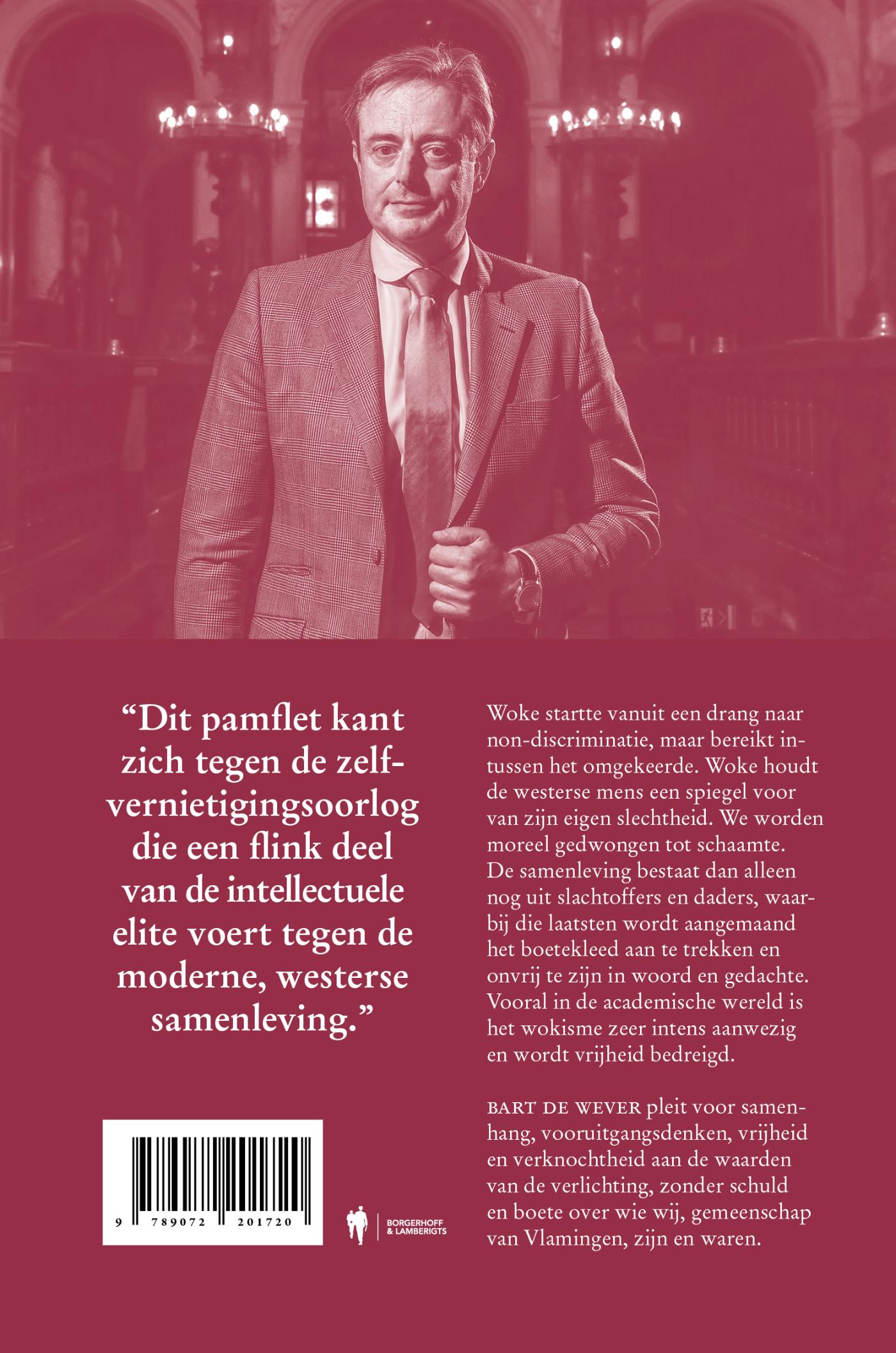 Achterkant van Over Woke