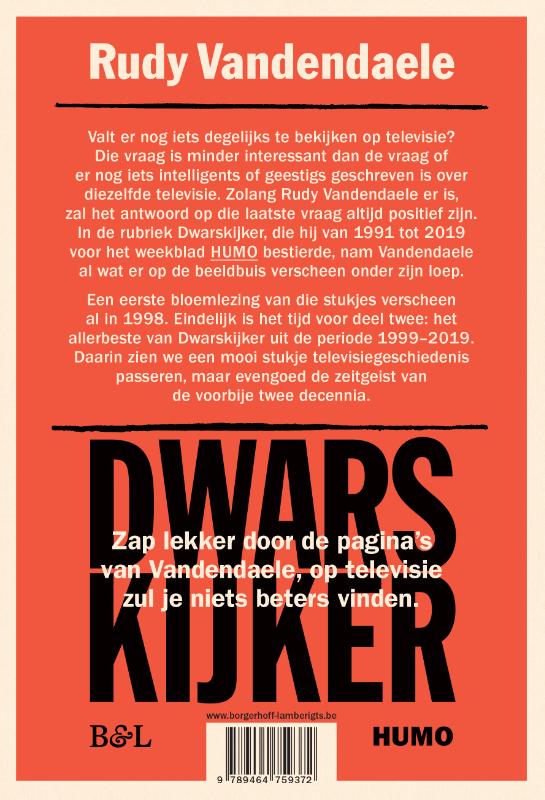 Achterkant van Dwarskijker