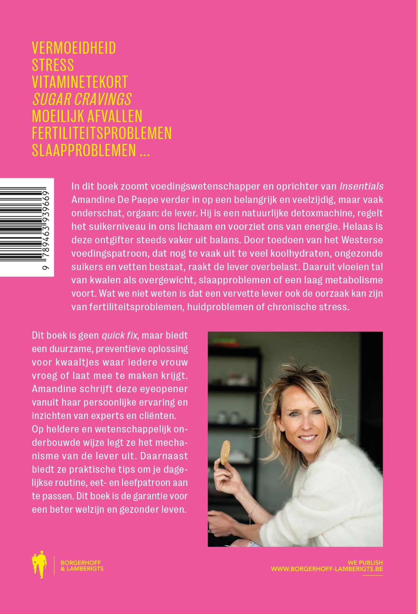 Achterkant van Er ligt meer op je lever dan je denkt