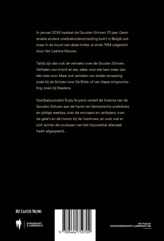 Achterkant van De Gouden Schoen