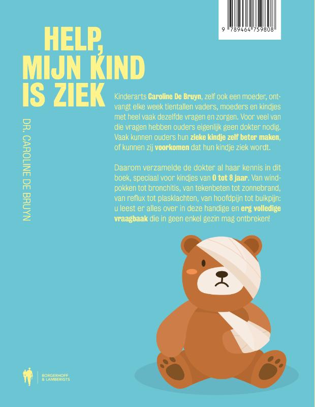 Achterkant van Help, mijn kind is ziek!
