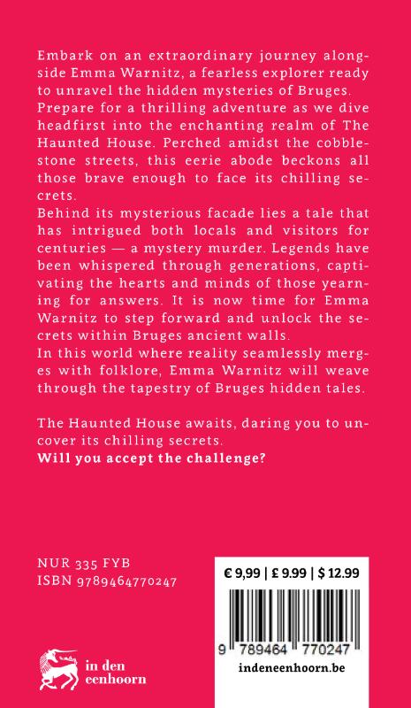 Achterkant van The haunted house of Bruges