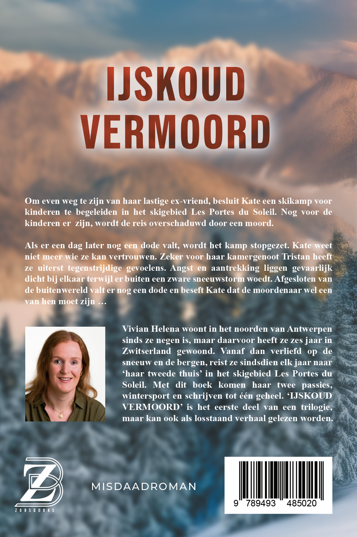 Achterkant van IJskoud vermoord