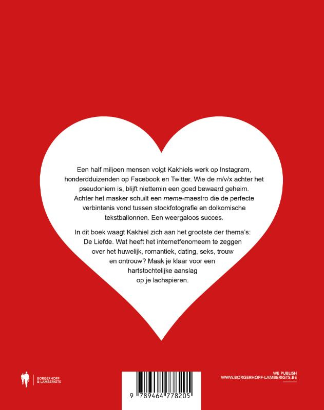 Achterkant van De liefde volgens Kakhiel
