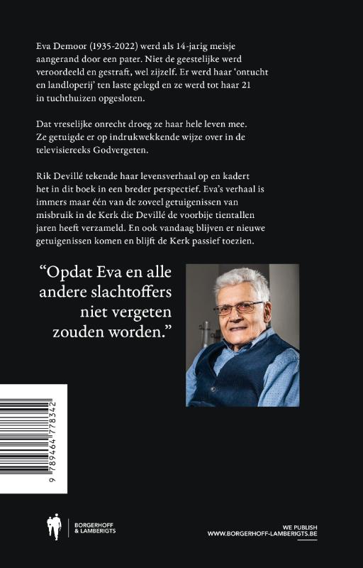 Achterkant van Eva, één uit de godvergeten duizend