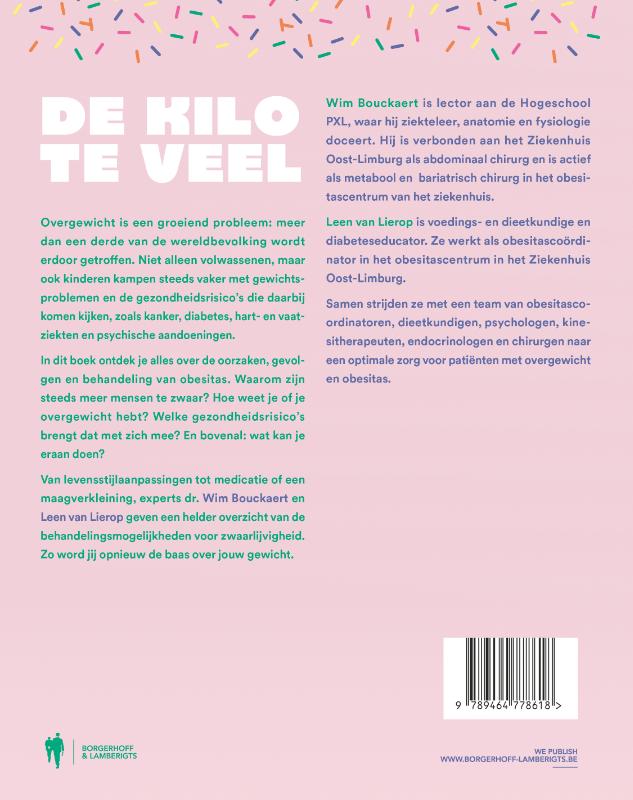 Achterkant van De kilo te veel
