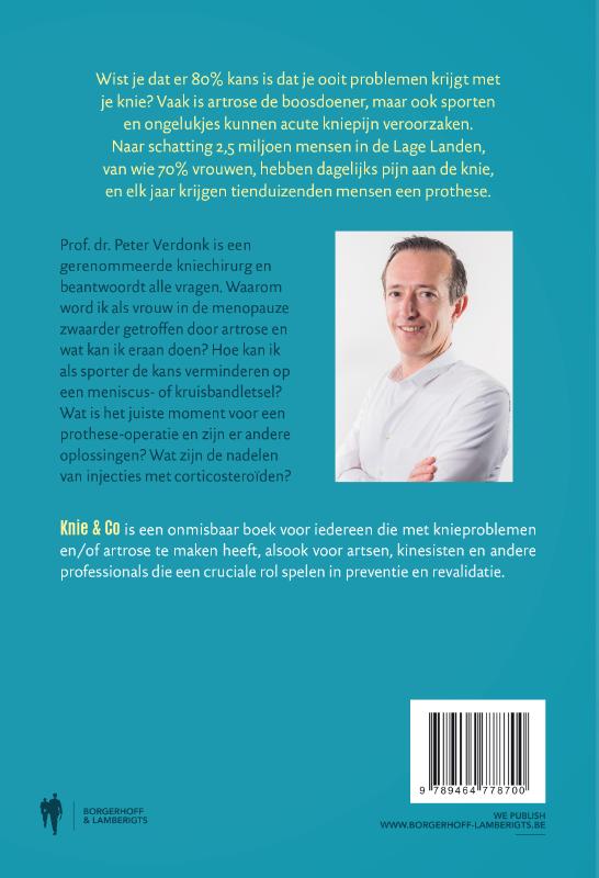 Achterkant van Knie & Co