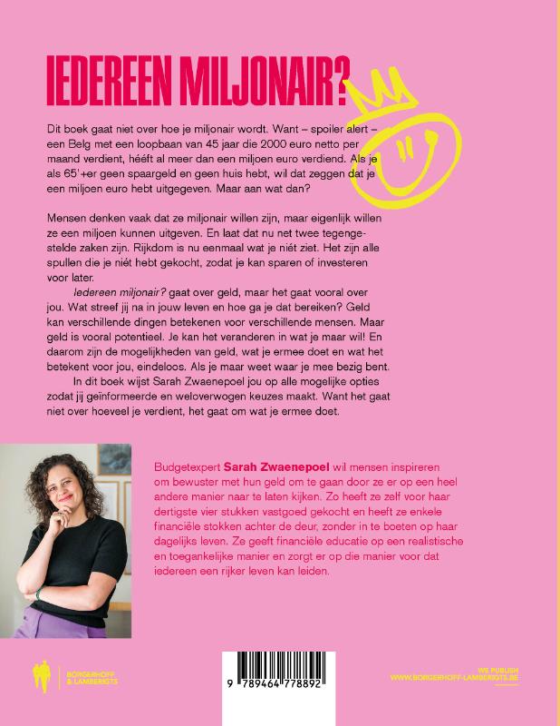Achterkant van Iedereen miljonair?