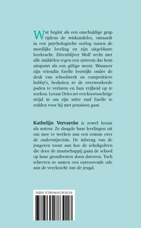 Achterkant van Net niet kinderen