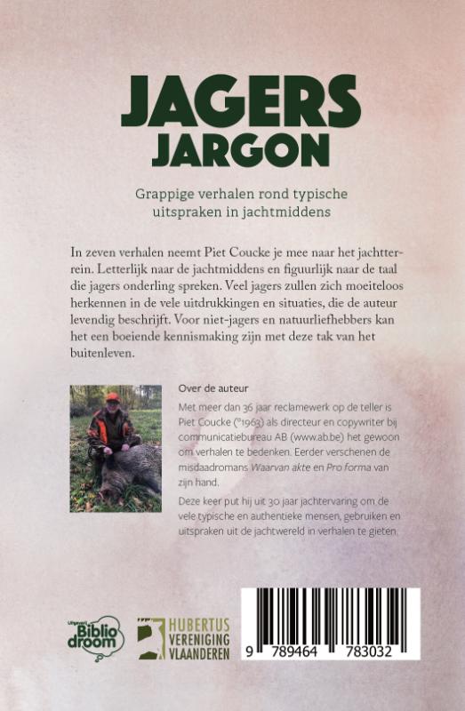 Achterkant van Jagersjargon