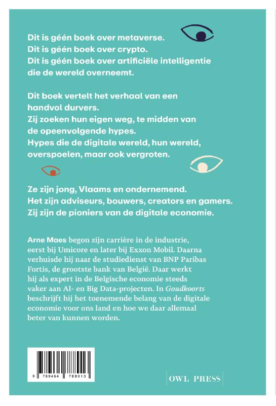 Achterkant van Goudkoorts
