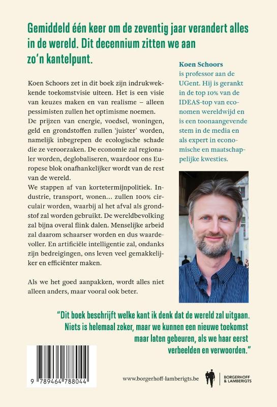 Achterkant van Alles wordt anders