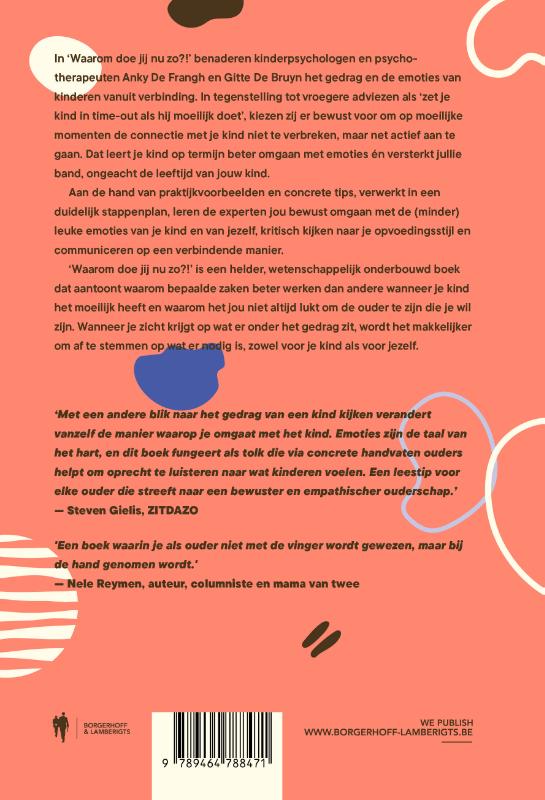 Achterkant van Waarom doe jij nu zo?!