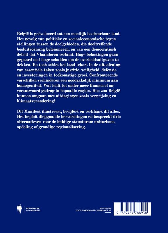 Achterkant van Vlaams manifest