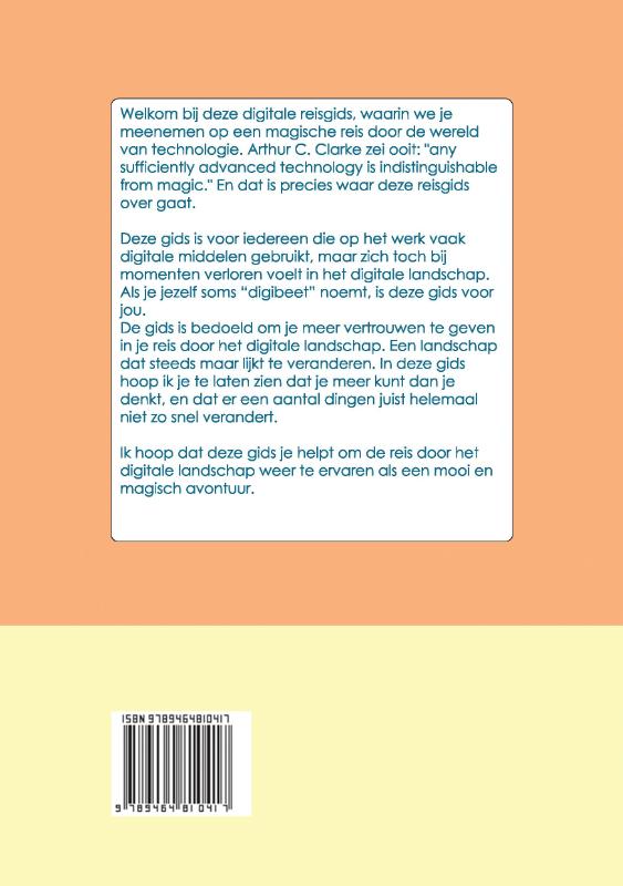 Achterkant van De Ultieme Digitale Reisgids