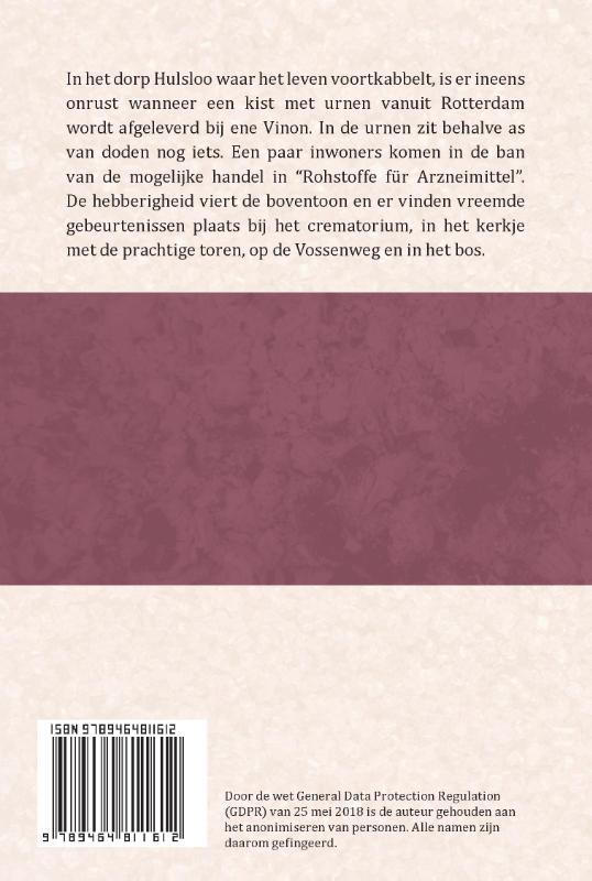 Achterkant van over suiker, over as, over ...